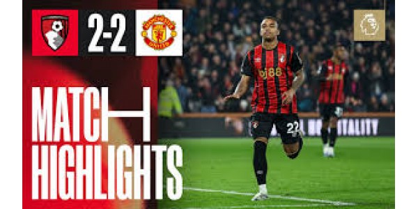 Manchester United 2-2 AFC Bournemouth